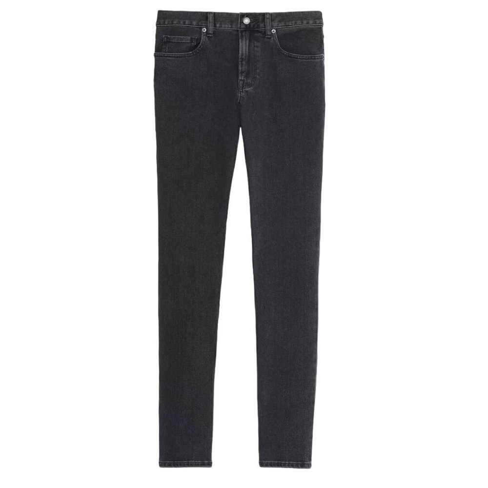 Everlane Uniform Skinny 4 Way Stretch Organic Jeans Washed Black Size 32X32